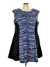 metaphor Blue Casual Dress Size 3X - photo 1