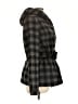Kristen Blake Plaid Black Wool Coat Size L - photo 4