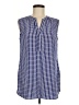 Chico's Blue Sleeveless Blouse Size Med (1) - photo 1