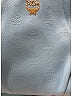 MCM 100% Leather Blue Leather Embossed Satchel One size - photo 6