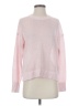 Madewell 100% Linen Solid Pink Turtleneck Sweater Size S - photo 1