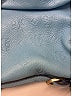 MCM 100% Leather Blue Leather Embossed Satchel One size - photo 7