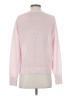 Madewell 100% Linen Solid Pink Turtleneck Sweater Size S - photo 2