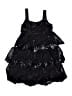 Justice 100% Polyester Black Dress Size 7 - photo 1