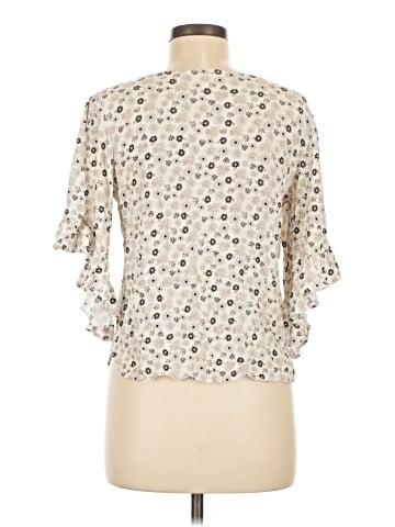 LC Lauren Conrad 3/4 Sleeve T-Shirt (view 2)