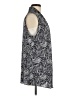 Christopher & Banks 100% Polyester Gray Sleeveless Blouse Size M - photo 4