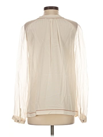 Elizabeth and James 3/4 Sleeve Silk Top (view 2)