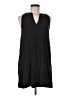 Splendid Solid Black Casual Dress Size M - photo 1