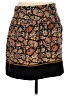 Dalia Collection Paisley Black Casual Skirt Size 4 - photo 2