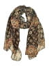 Unbranded Paisley Brown Scarf One size - photo 1