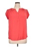 41Hawthorn Orange Short Sleeve Blouse Size XL - photo 1