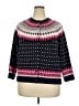 Talbots Print Pink Cardigan Size 2X Petite - photo 1