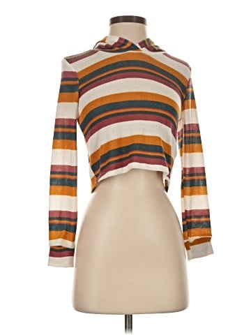 Charlotte Russe Long Sleeve Top (view 1)