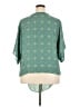 Max Studio 100% Polyester Green Kimono Size 2X - photo 2