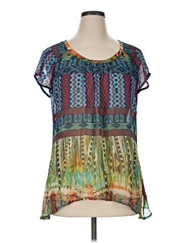 Valerie Stevens Short Sleeve Blouse (view 1)