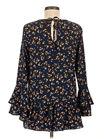Charming Charlie 3/4 Sleeve Blouse (view 2)