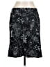METHODE Graphic Black Casual Skirt Size 12 Petite - photo 1