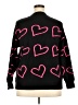 Unbranded Hearts Black Pullover Sweater Size XXL - photo 2