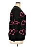 Unbranded Hearts Black Pullover Sweater Size XXL - photo 4