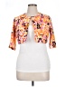I.N. Studio Print Orange Jacket Size 14 Petite - photo 1