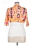 I.N. Studio Print Orange Jacket Size 14 Petite - photo 2