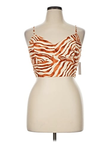 Aqua Sleeveless Top (view 1)