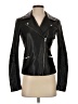 Veda 100% Leather Black Leather Jacket Size S - photo 1