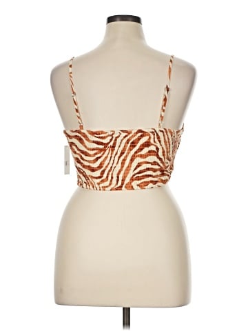 Aqua Sleeveless Top (view 2)