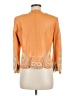 Dana Buchman 100% Leather Orange Blazer Size 8 - photo 2