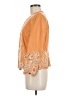 Dana Buchman 100% Leather Orange Blazer Size 8 - photo 5