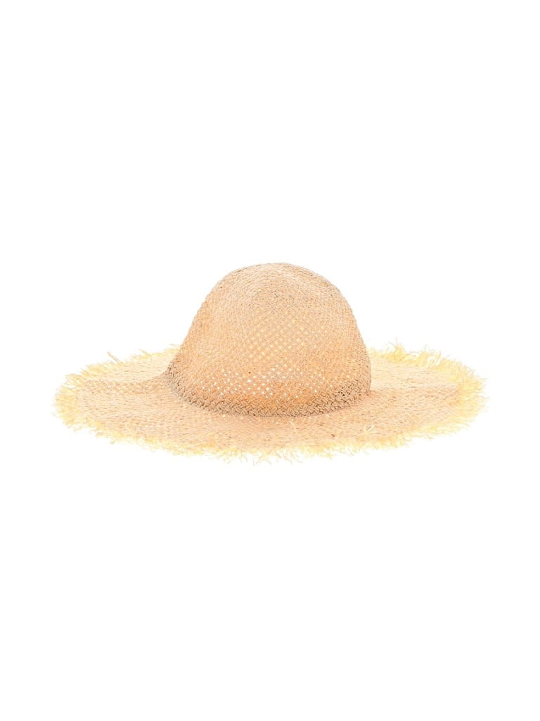 Pre-owned Assorted Brands Sun Hat In Tan