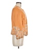 Dana Buchman 100% Leather Orange Blazer Size 8 - photo 4