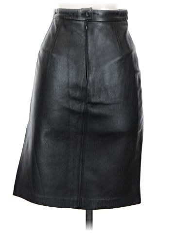 BCBG Faux Leather Skirt (view 2)