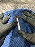 Free People Color Block Gray Turtleneck Sweater Size S - photo 7