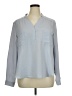 Nine West 100% Polyester Gray Long Sleeve Polo Size XL - photo 1