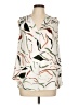 Alfani 100% Polyester Ivory Sleeveless Blouse Size L - photo 1