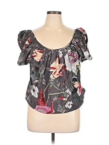 ALLSAINTS Spitalfields Short Sleeve Top (view 1)