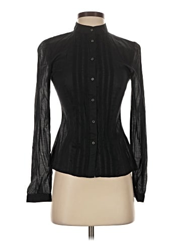 Express Design Studio Long Sleeve Blouse (view 1)