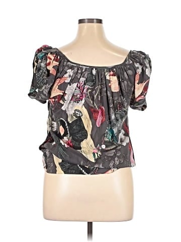 ALLSAINTS Spitalfields Short Sleeve Top (view 2)