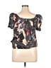 ALLSAINTS Spitalfields Gray Short Sleeve Top Size 14 - photo 2