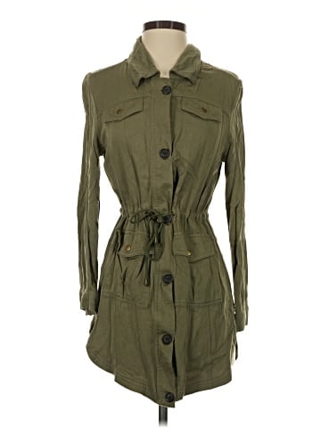 Blue Rain Trenchcoat (view 1)