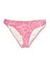 Cupshe Print Pink Swimsuit Bottoms Size L - photo 1