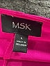 MSK Solid Pink Casual Dress Size L - photo 7