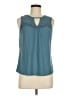 Daniel Rainn Teal Sleeveless Blouse Size M - photo 1
