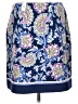 Talbots Paisley Blue Casual Skirt Size 10 - photo 2