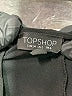 Topshop 100% Polyester Black Casual Dress Size 2 - photo 7