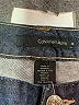 CALVIN KLEIN JEANS Chevron-herringbone Blue Jeans Size 14 - photo 4