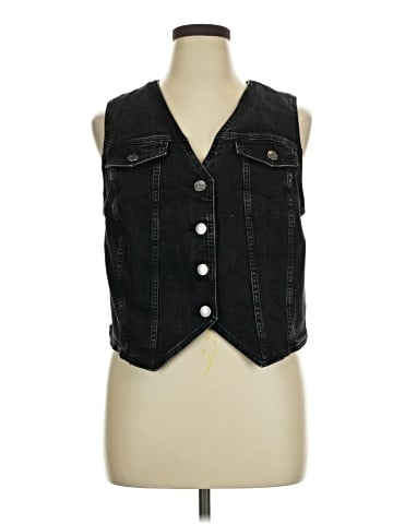 Torrid Denim Vest (view 1)