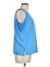 Susan Graver Blue Sleeveless Top Size L - photo 4
