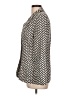 Metrostyle 100% Linen Chevron-herringbone Ivory Blazer Size 10 - photo 5